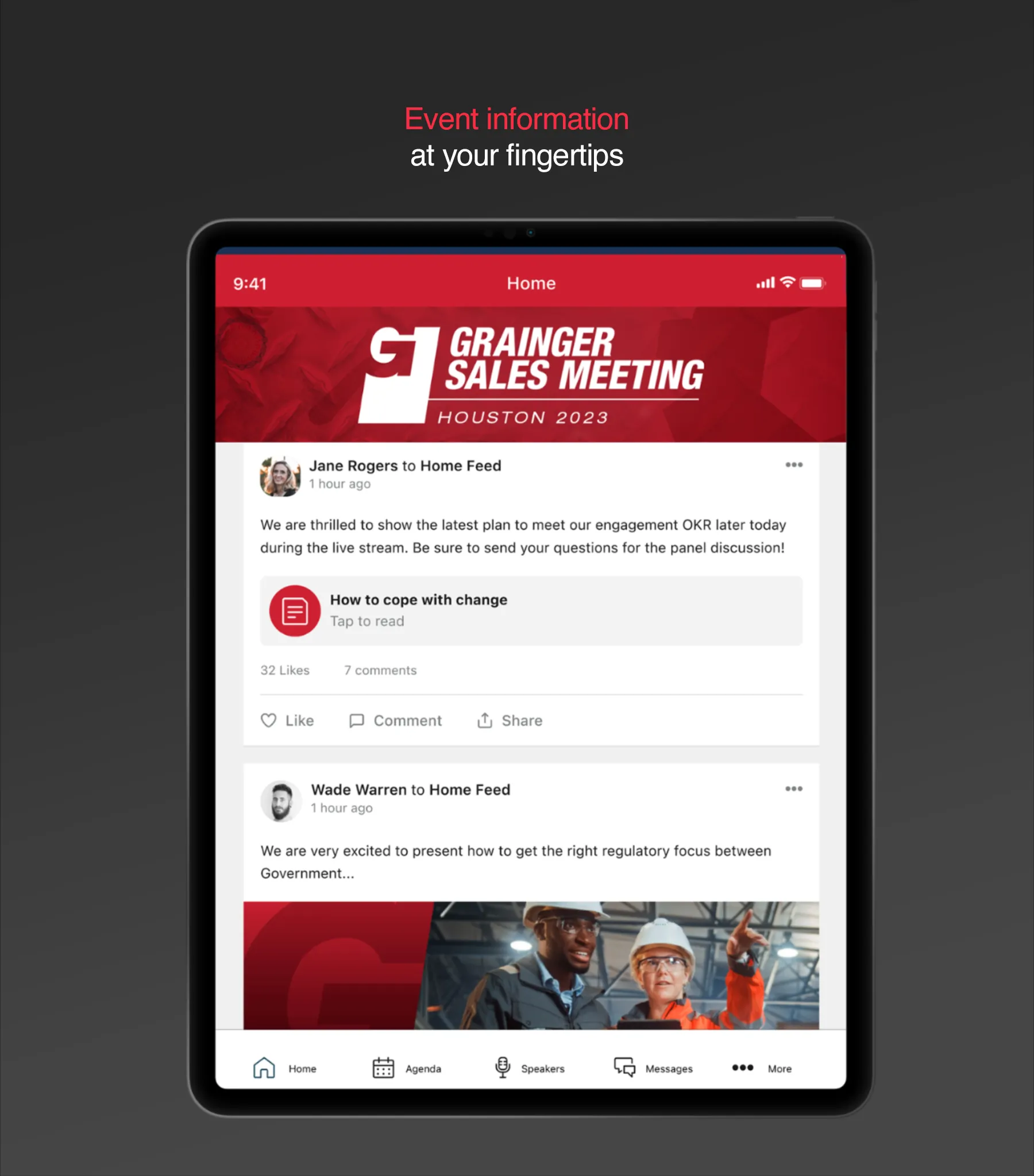 Grainger Events | Indus Appstore | Screenshot