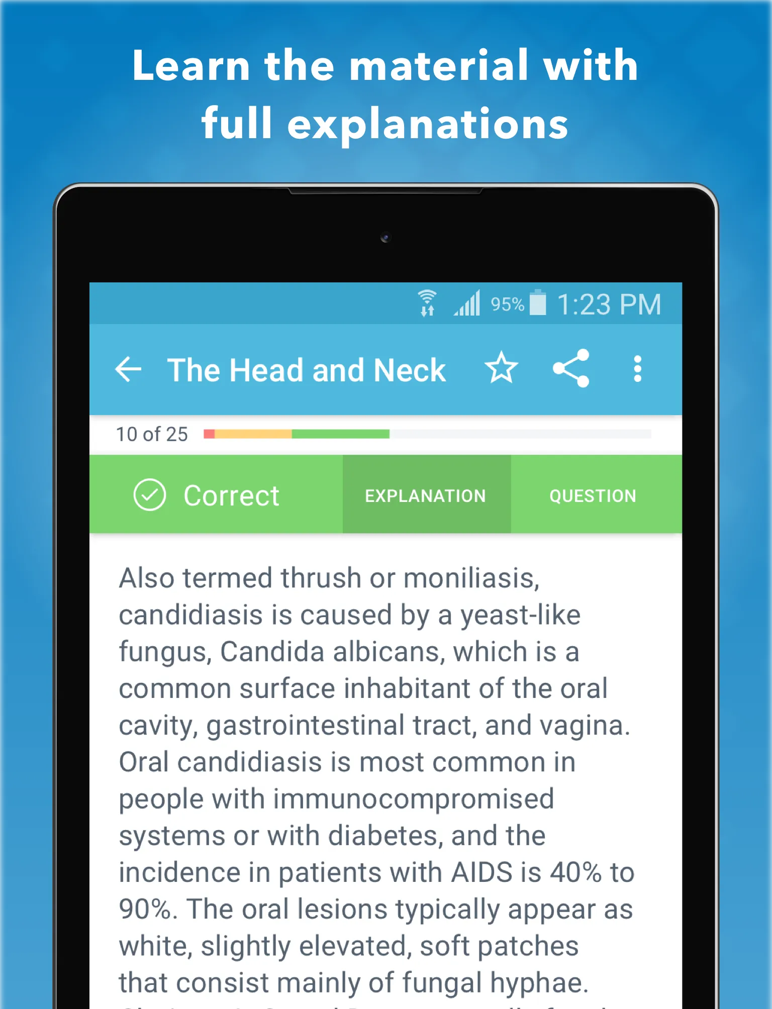 Rubin's Pathology: USMLE Q&A | Indus Appstore | Screenshot