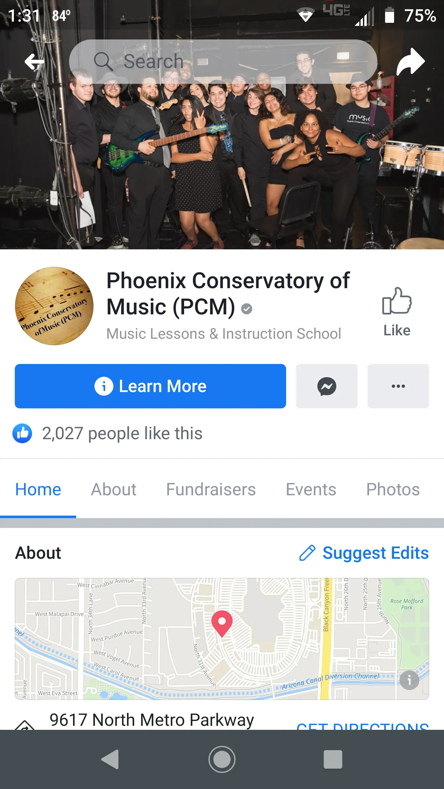 Phoenix Conservatory of Music | Indus Appstore | Screenshot