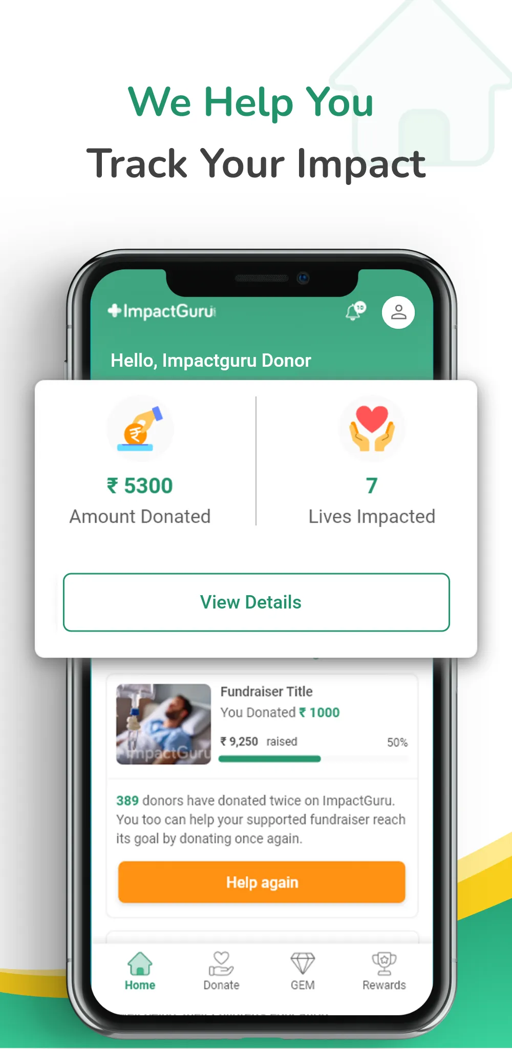 Impact Guru : Donation App | Indus Appstore | Screenshot
