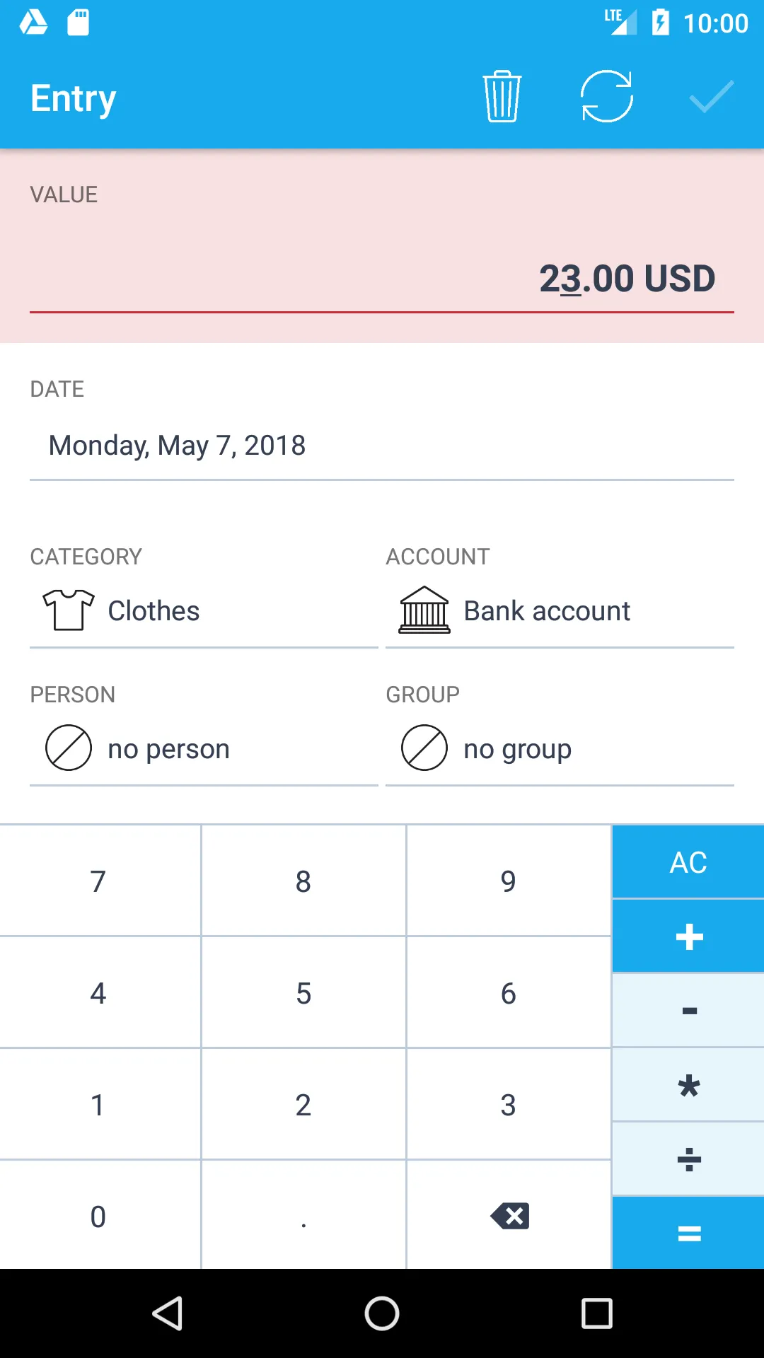 MoneyControl Expense Tracking | Indus Appstore | Screenshot