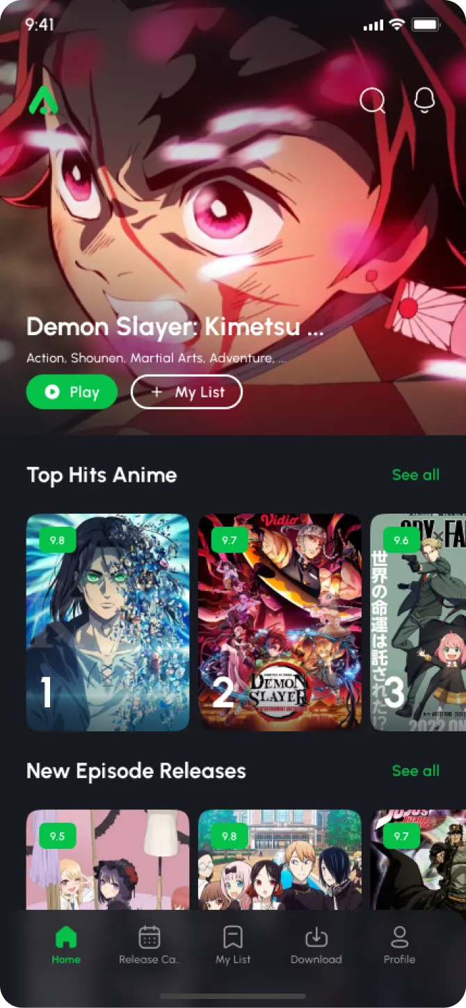 Anistream | Indus Appstore | Screenshot