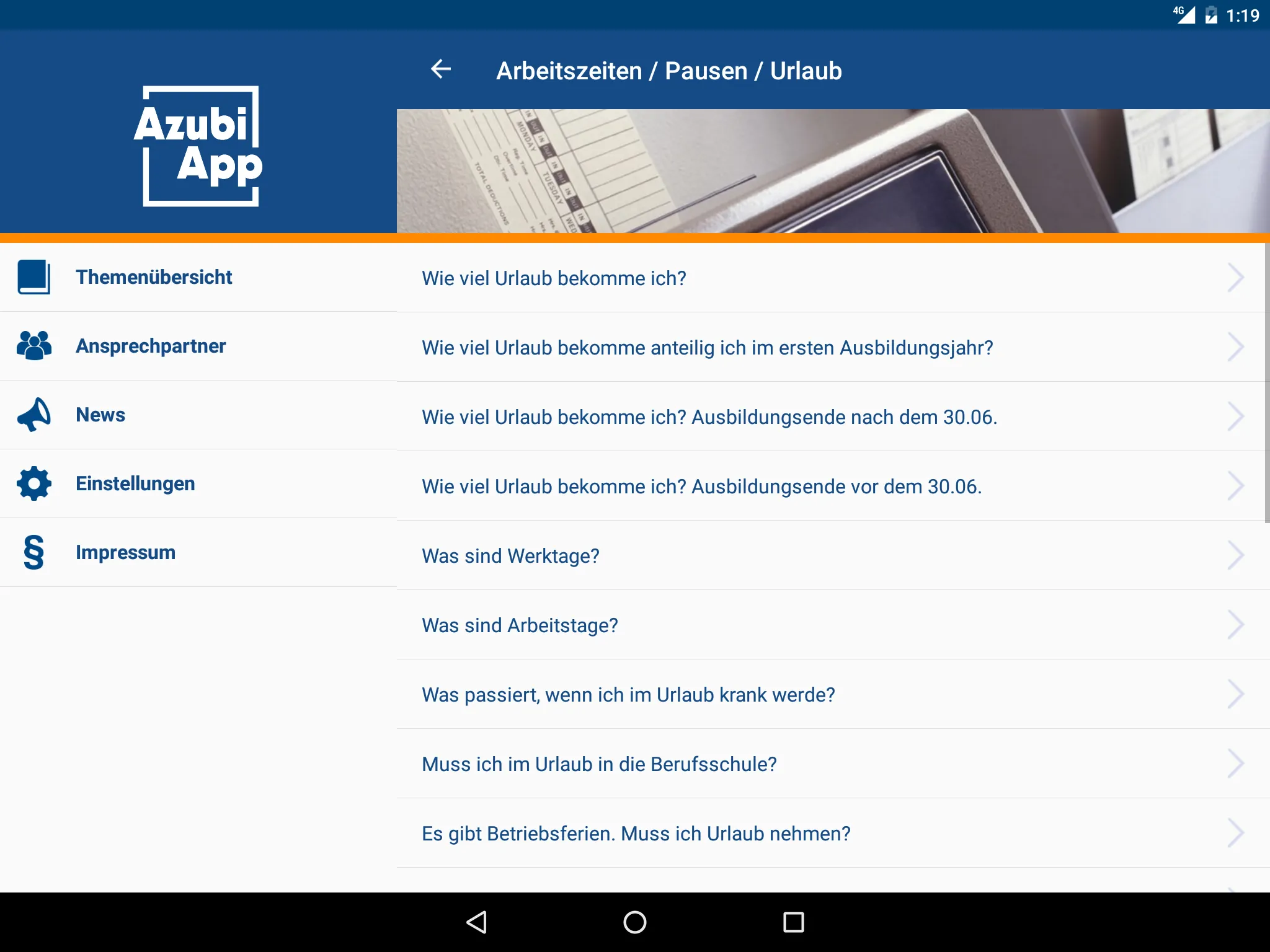 AzubiApp IHK Siegen | Indus Appstore | Screenshot