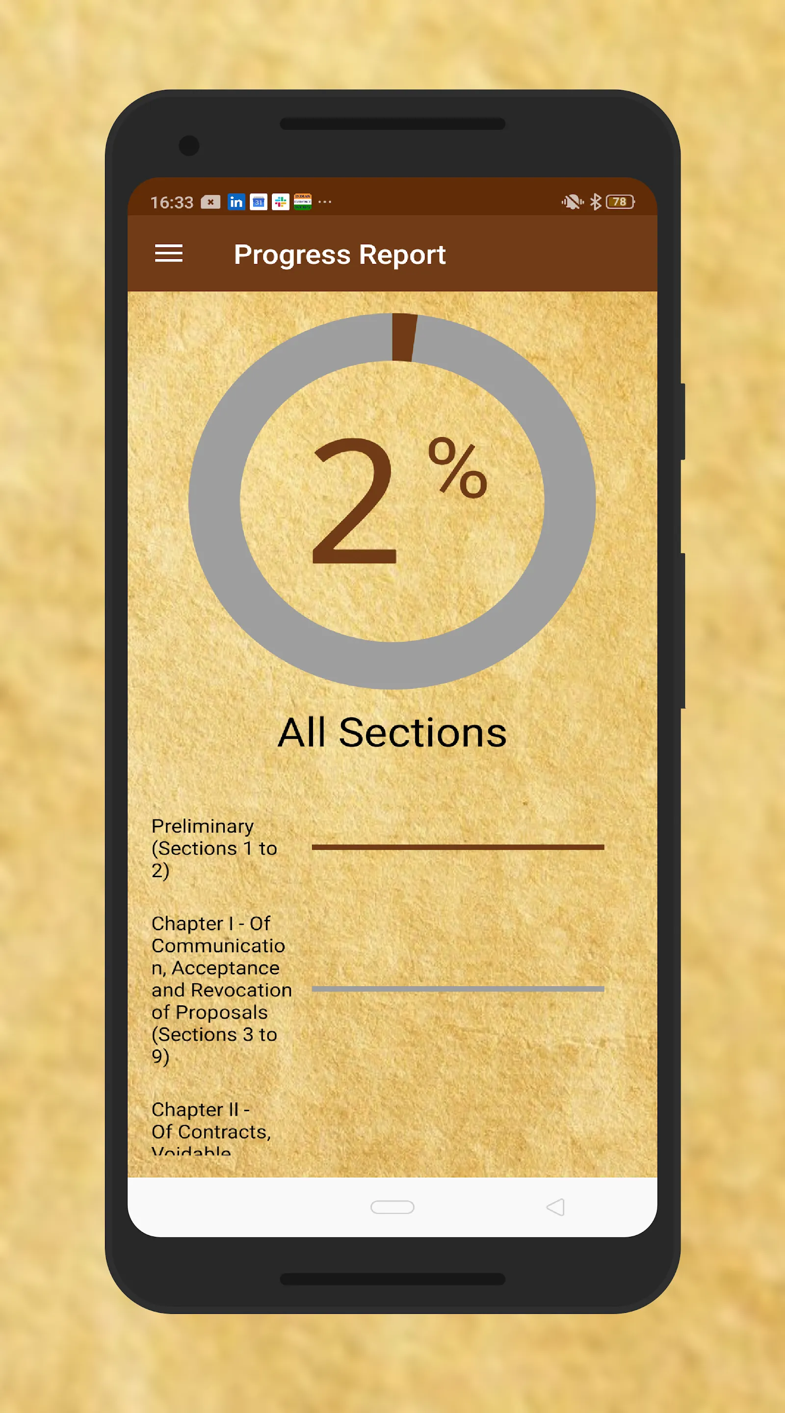 Indian Contract Act StudyGuide | Indus Appstore | Screenshot