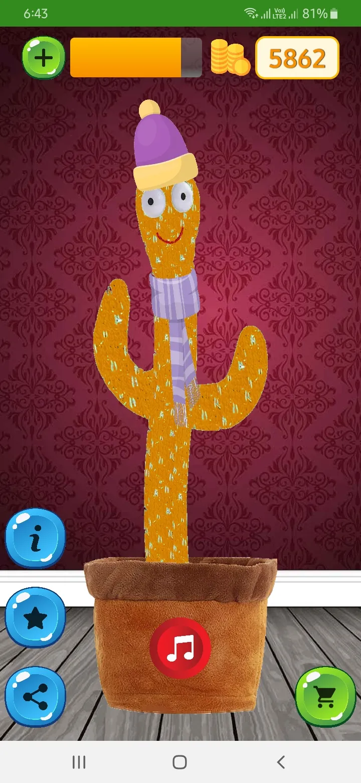 Dancing Cactus | Indus Appstore | Screenshot