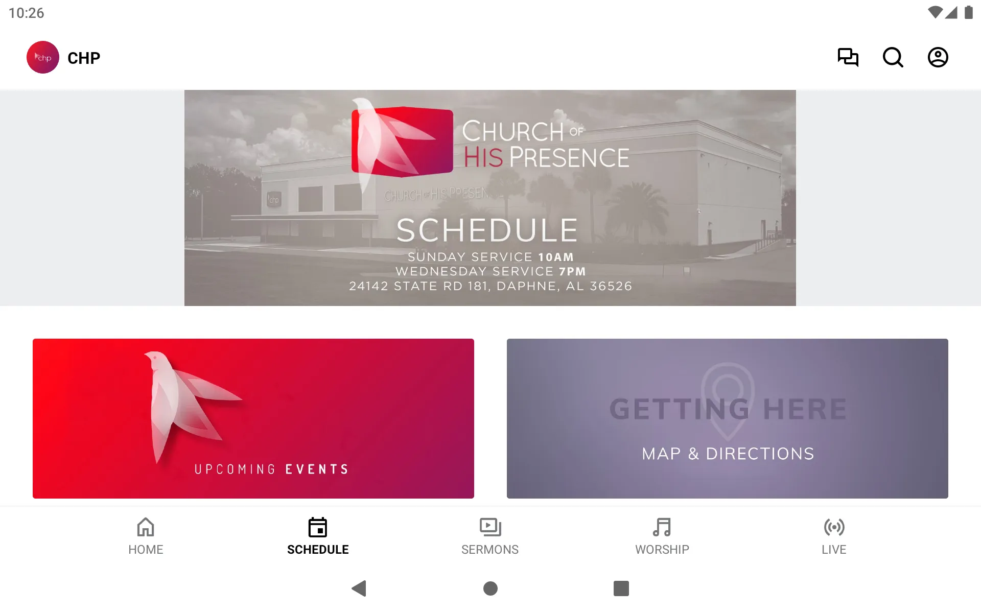 Church of His Presence | Indus Appstore | Screenshot