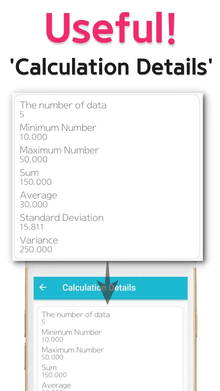 Average Standard Deviation Cal | Indus Appstore | Screenshot