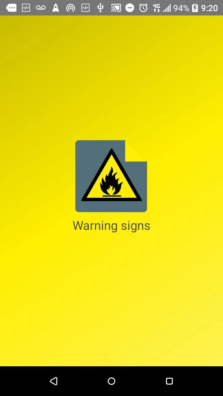 Warning Signs - job security | Indus Appstore | Screenshot