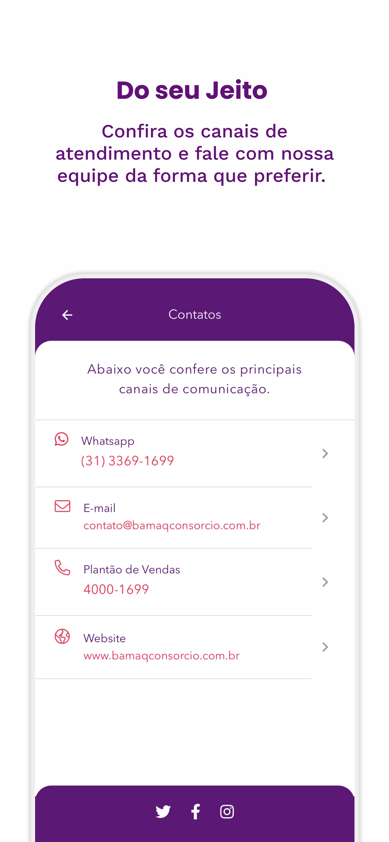 Bamaq Consórcio App do Cliente | Indus Appstore | Screenshot