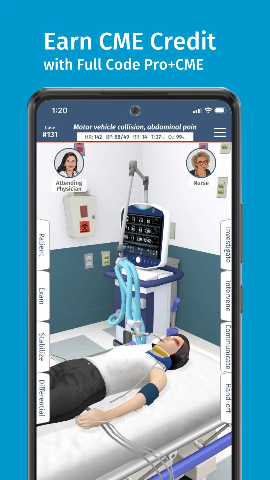 Full Code Medical Simulation | Indus Appstore | Screenshot