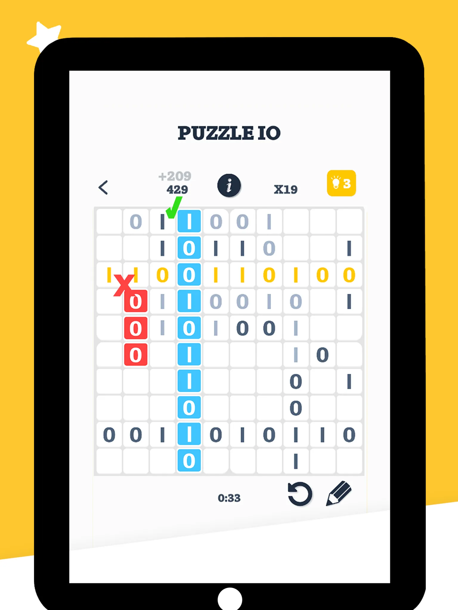 Puzzle IO Binairo Sudoku | Indus Appstore | Screenshot