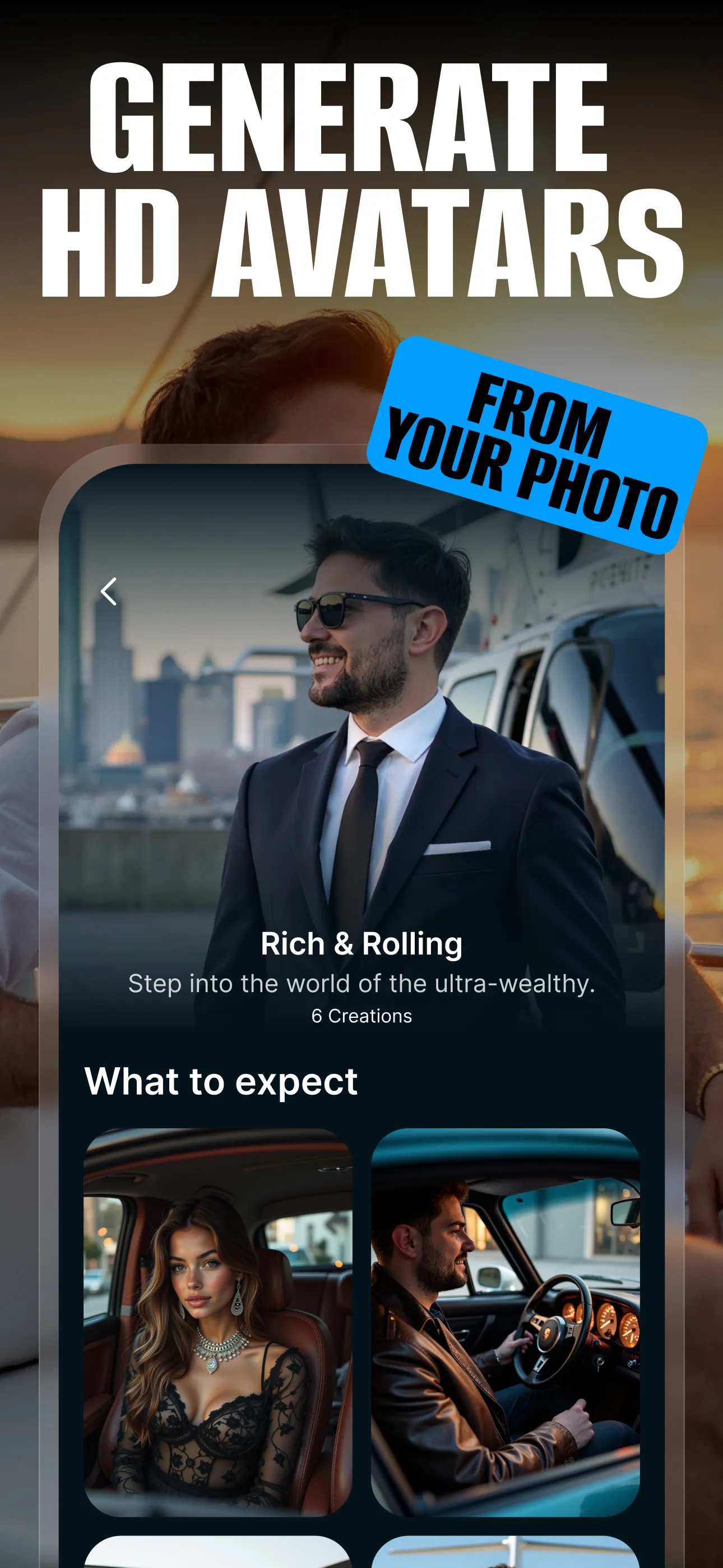 Wizard: AI Photos & AI Filters | Indus Appstore | Screenshot