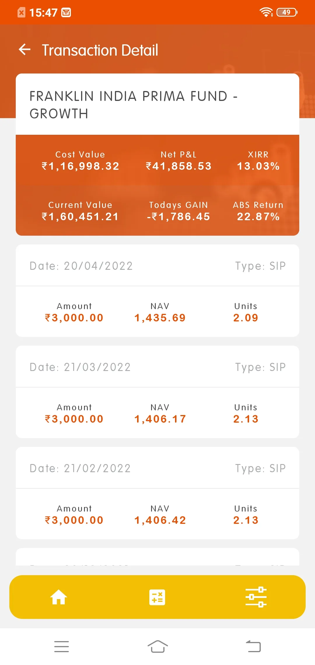 HORIZON INVESTMENTS | Indus Appstore | Screenshot