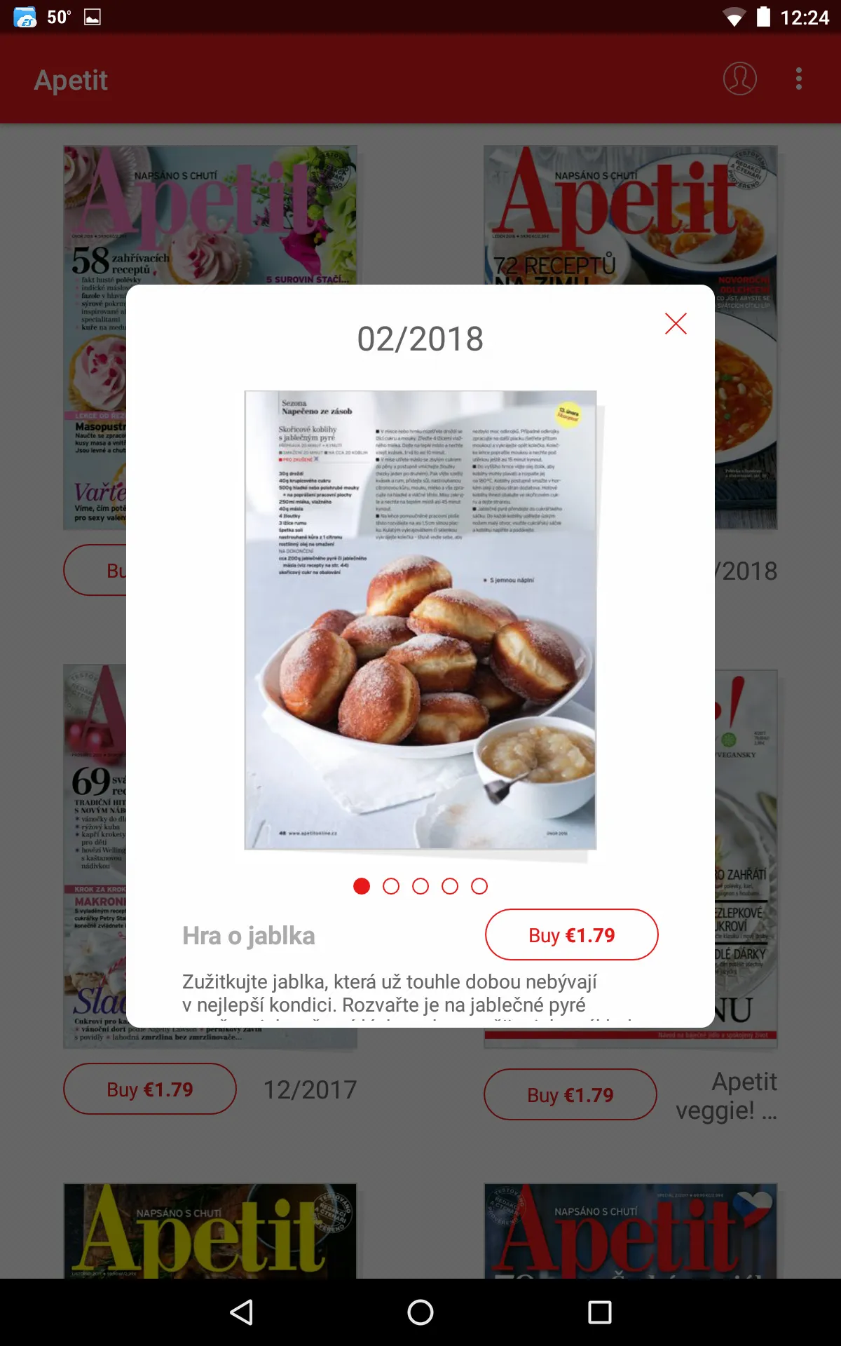Časopis Apetit | Indus Appstore | Screenshot