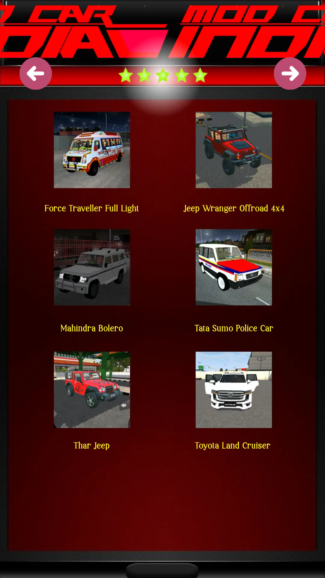 Mod Car India | Indus Appstore | Screenshot