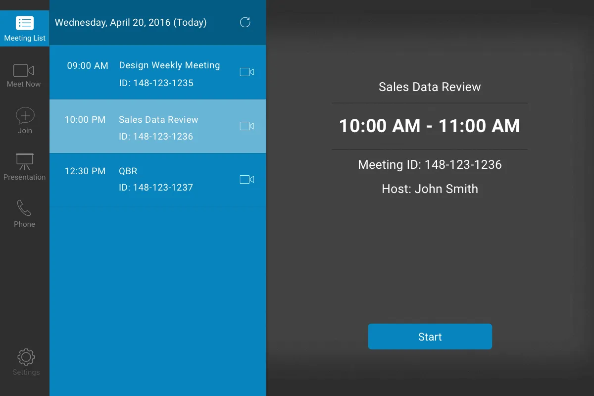 RingCentral Meetings Rooms | Indus Appstore | Screenshot