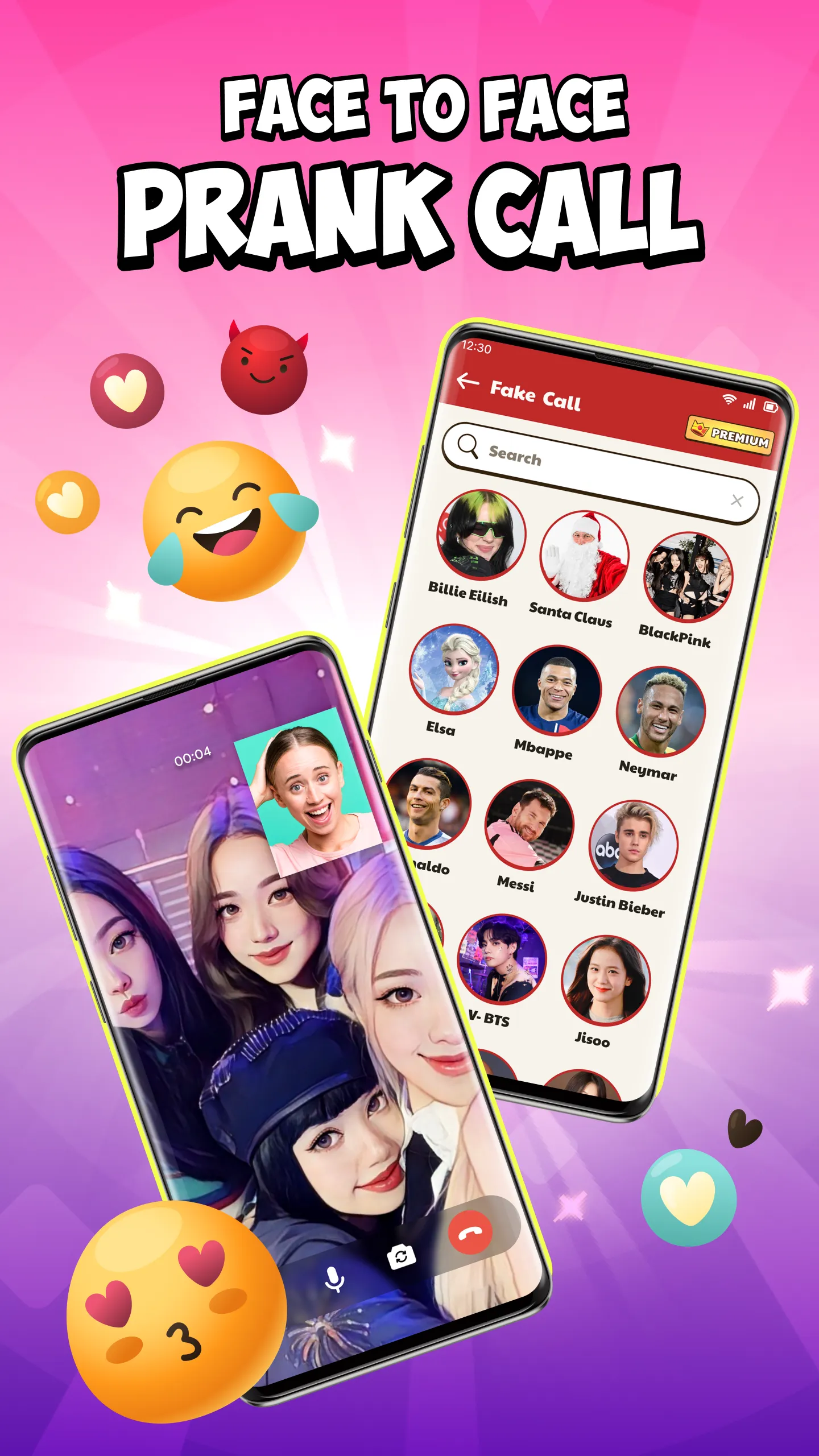 Idol Prank Call & Chat Prank | Indus Appstore | Screenshot