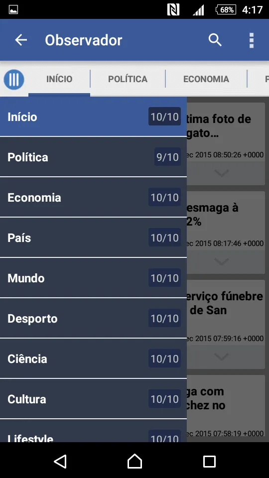 Jornal de Notícias | Indus Appstore | Screenshot