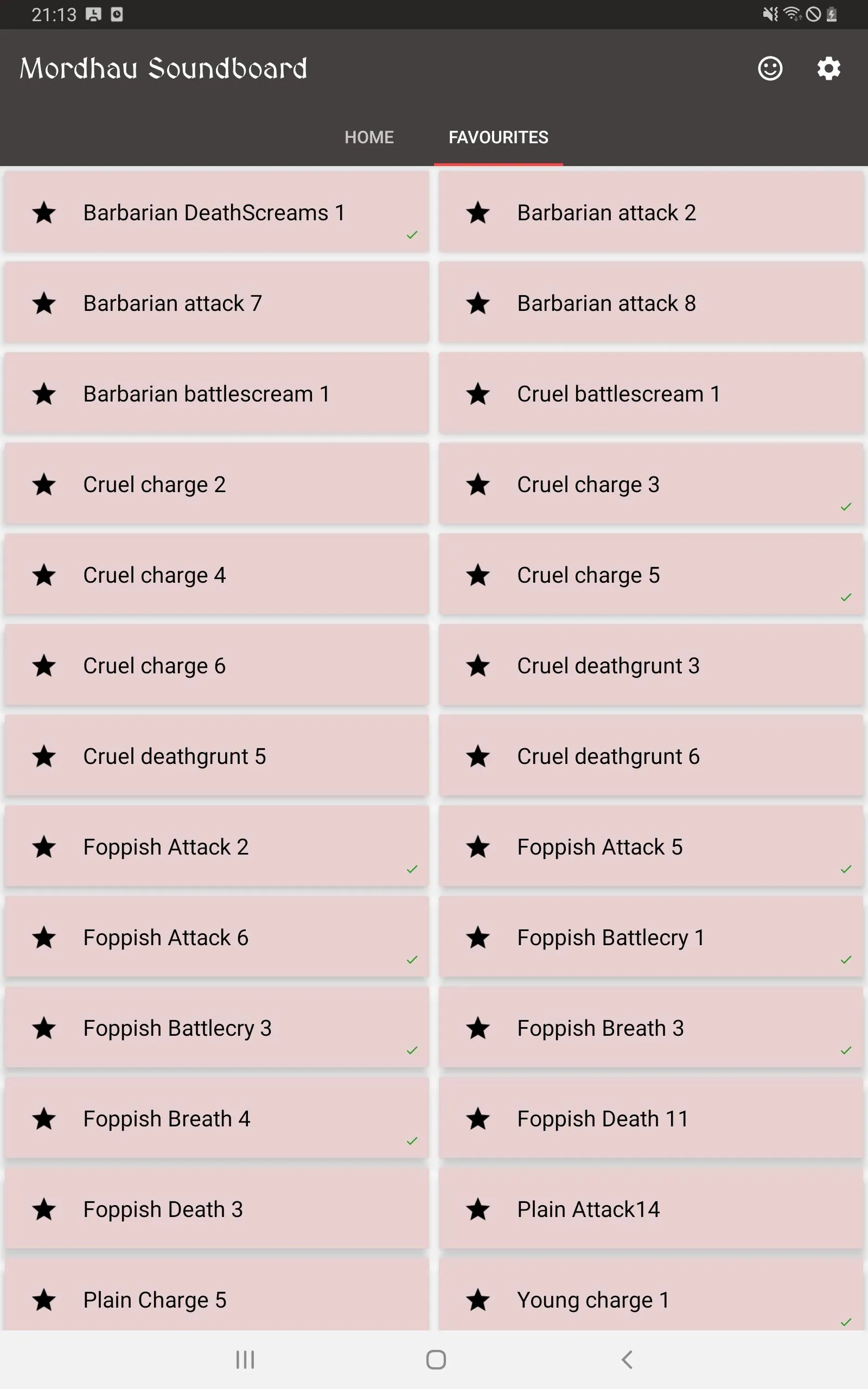 Soundboard for Mordhau | Indus Appstore | Screenshot