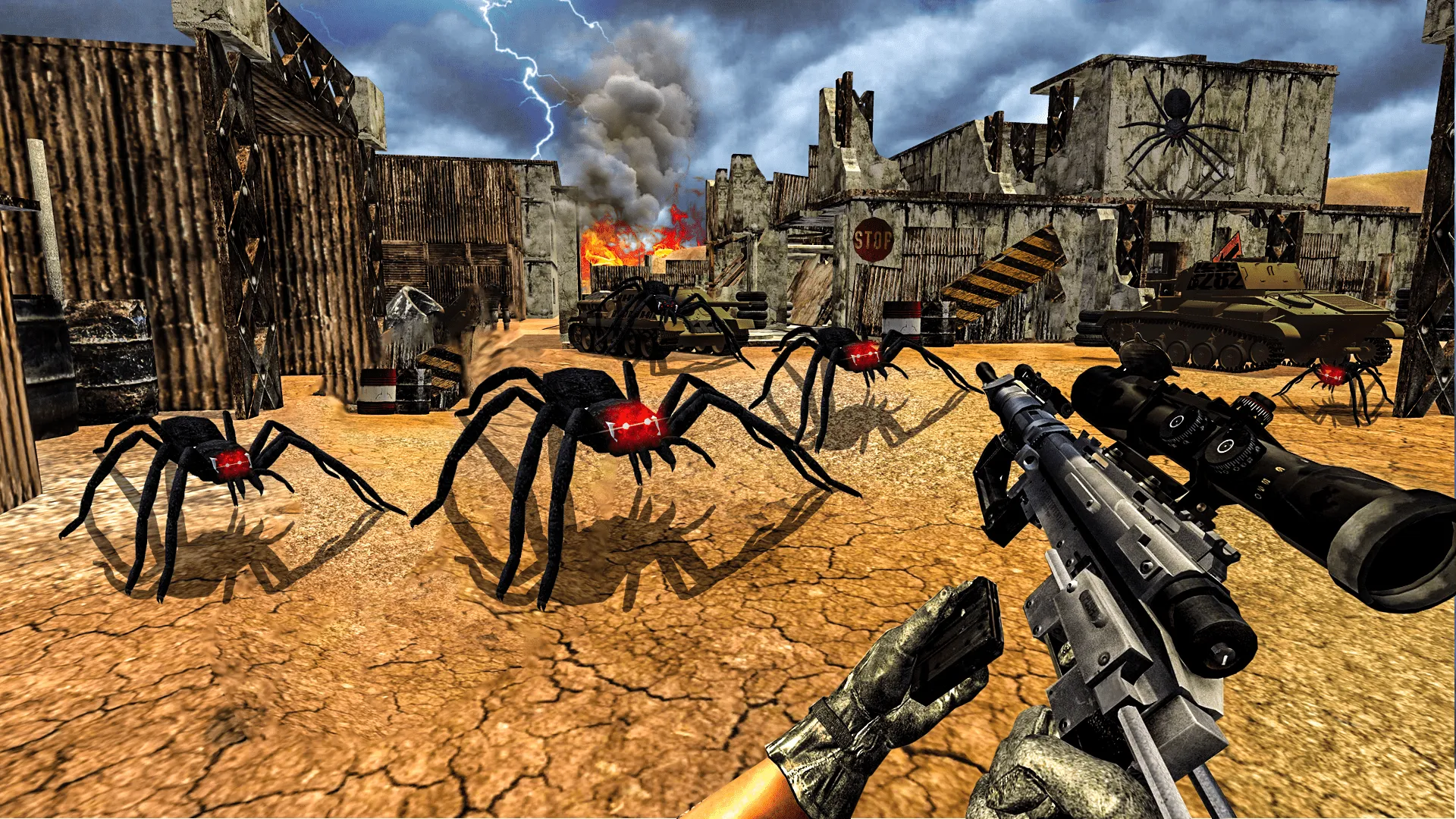 Monster Spider Hunter 3D Game | Indus Appstore | Screenshot