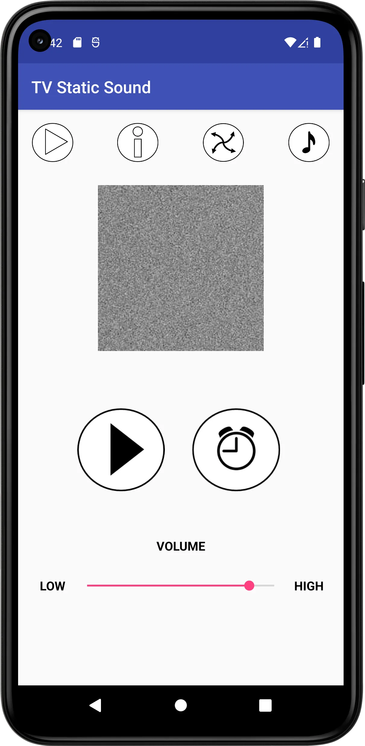 TV Static Sound | Indus Appstore | Screenshot