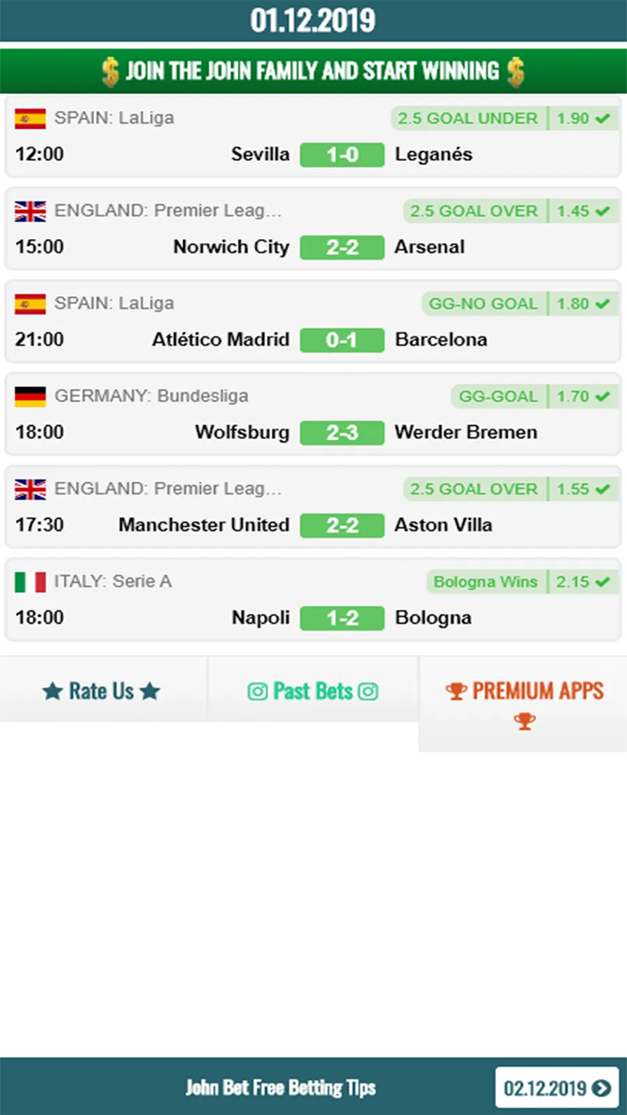 Betting Tips | Indus Appstore | Screenshot