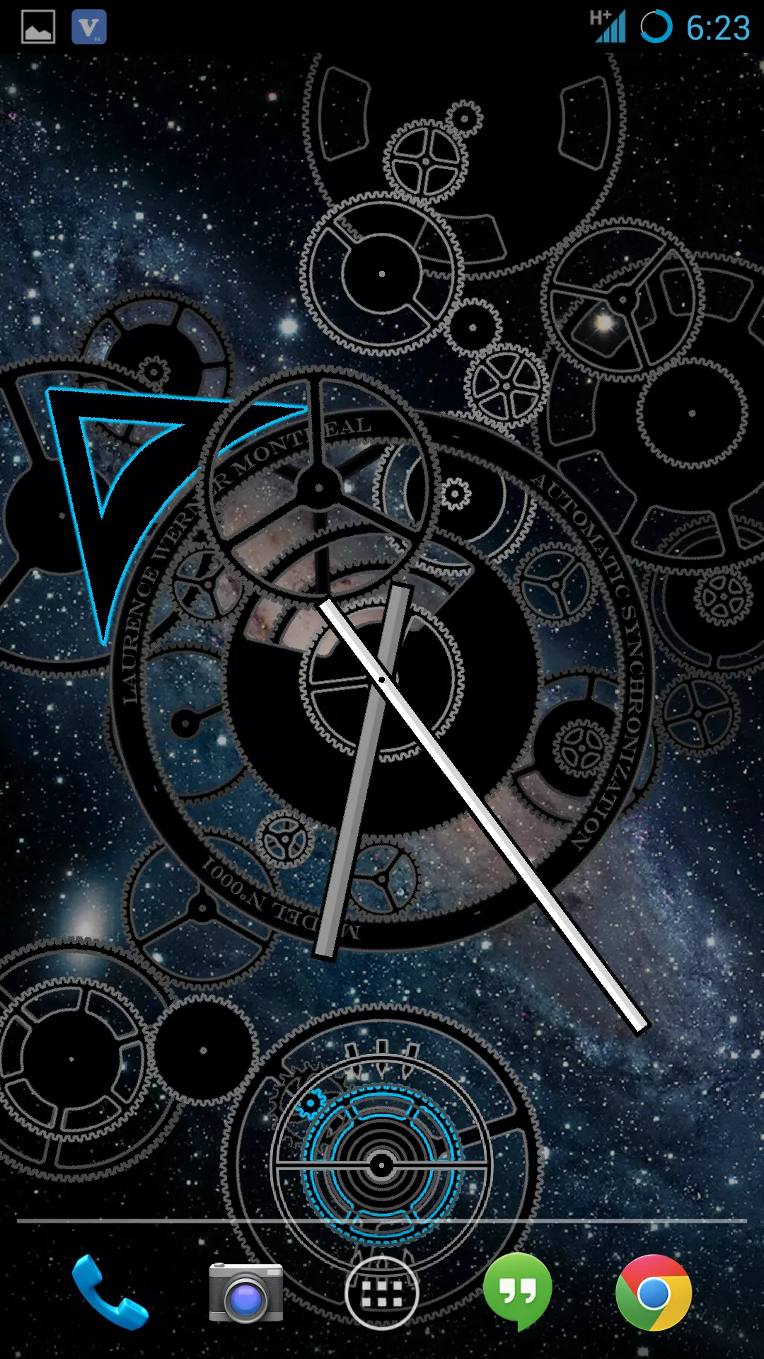 Hypno Clock Live Wallpaper | Indus Appstore | Screenshot