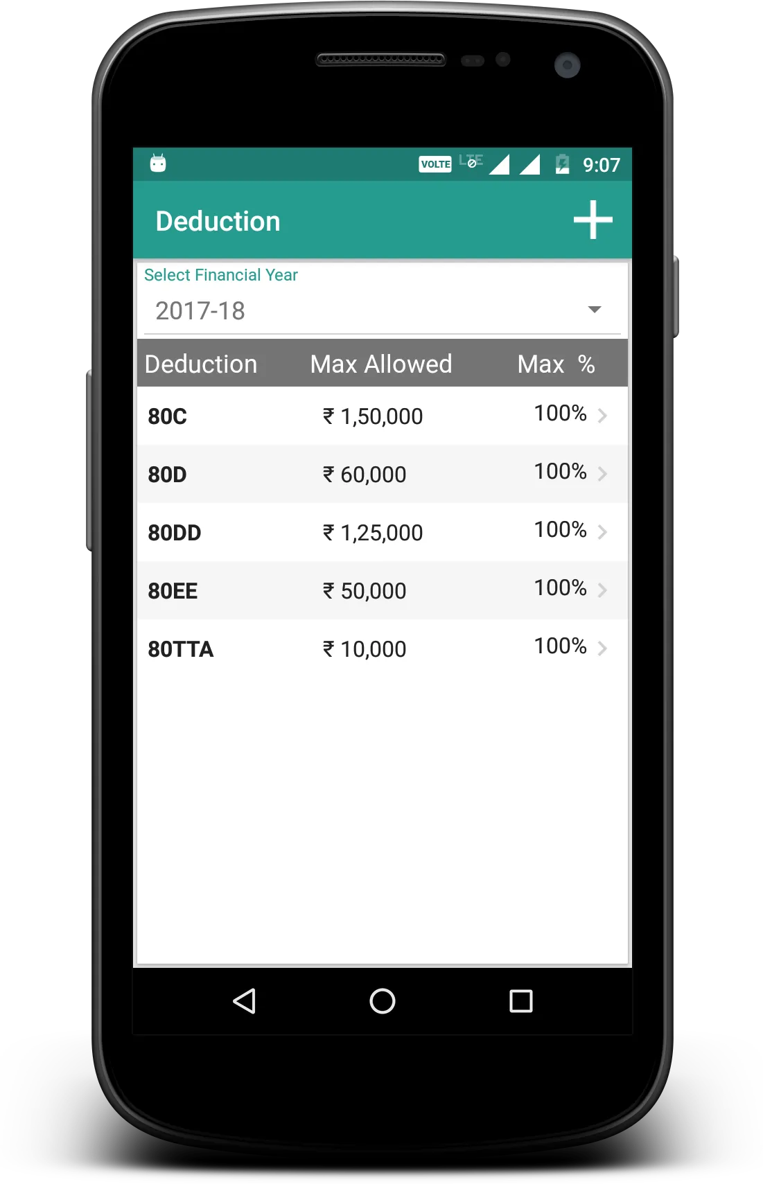 Income Tax Calculator | Indus Appstore | Screenshot