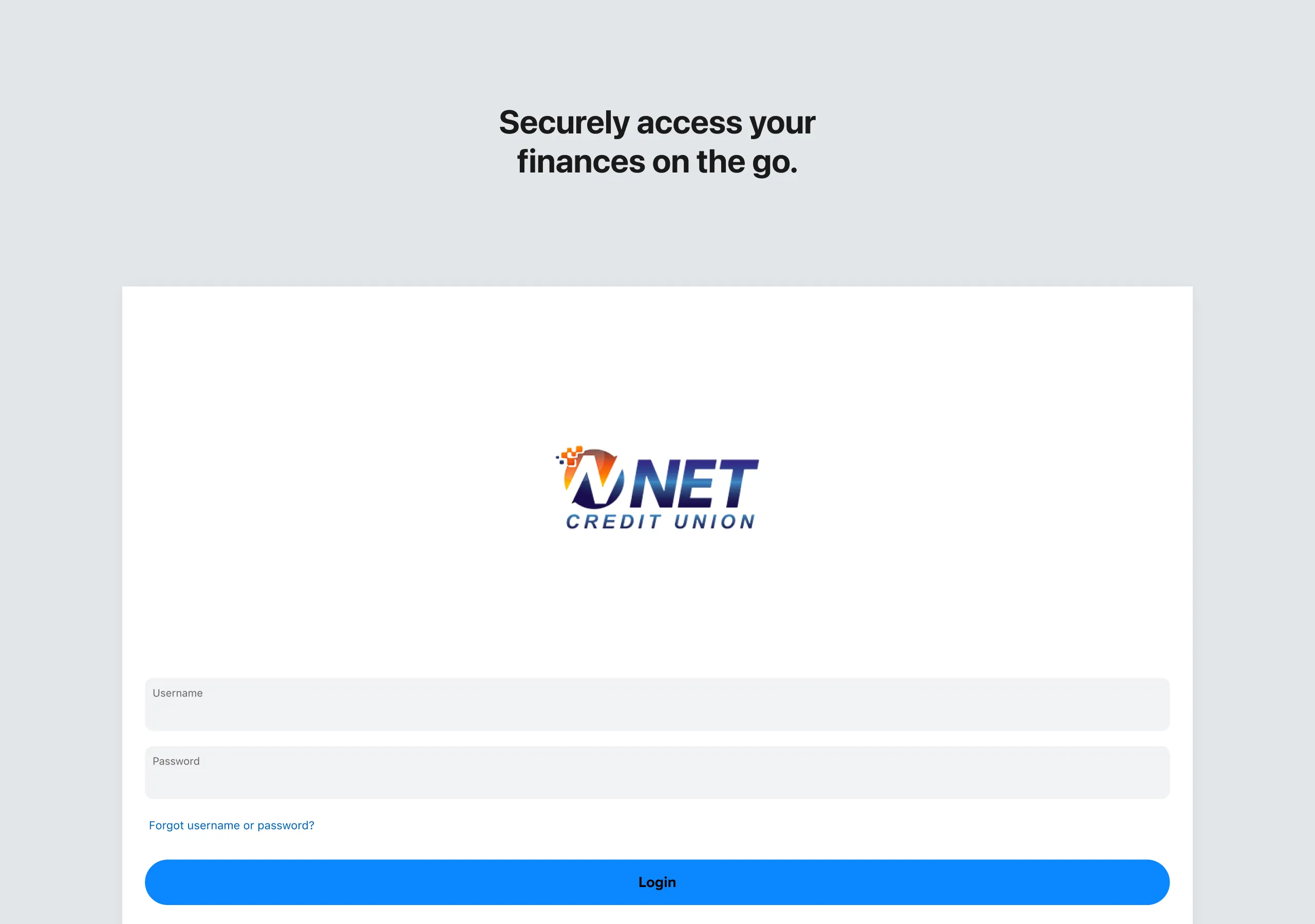 NET Credit Union | Indus Appstore | Screenshot