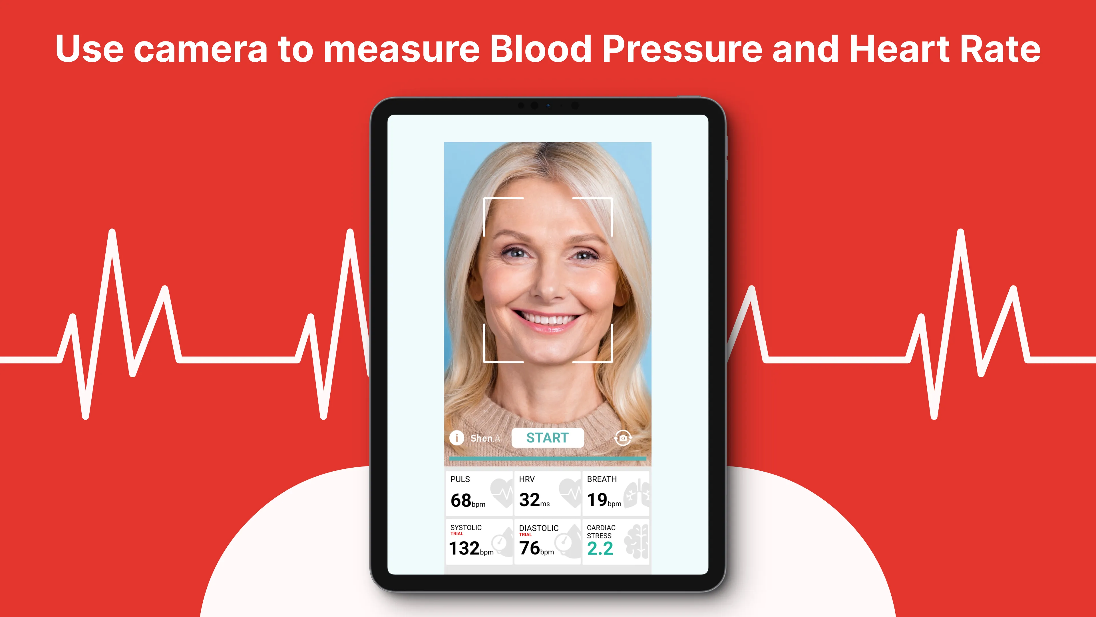 Heart Monitor: Measure BP & HR | Indus Appstore | Screenshot