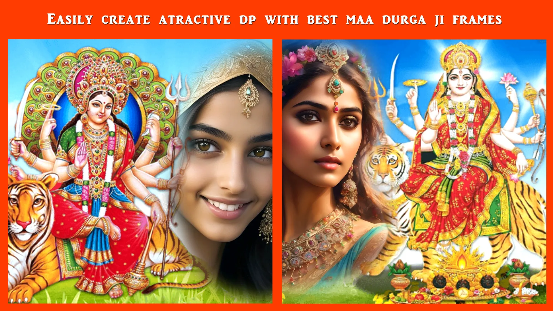 Durga Maa Photo Frames & DP | Indus Appstore | Screenshot