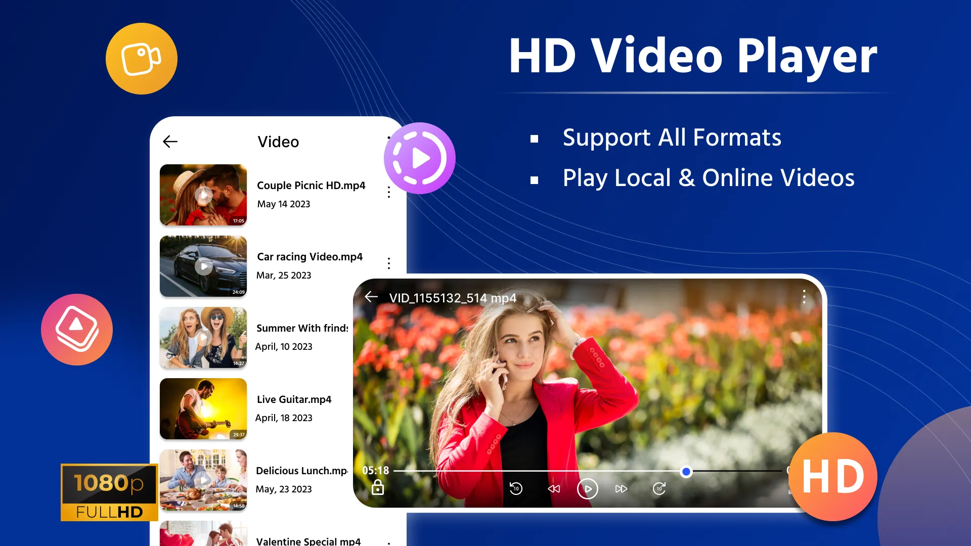 Full HD Video Player | Indus Appstore | Screenshot