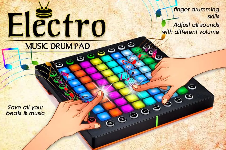 Electro Musical Drum Pads 48 | Indus Appstore | Screenshot