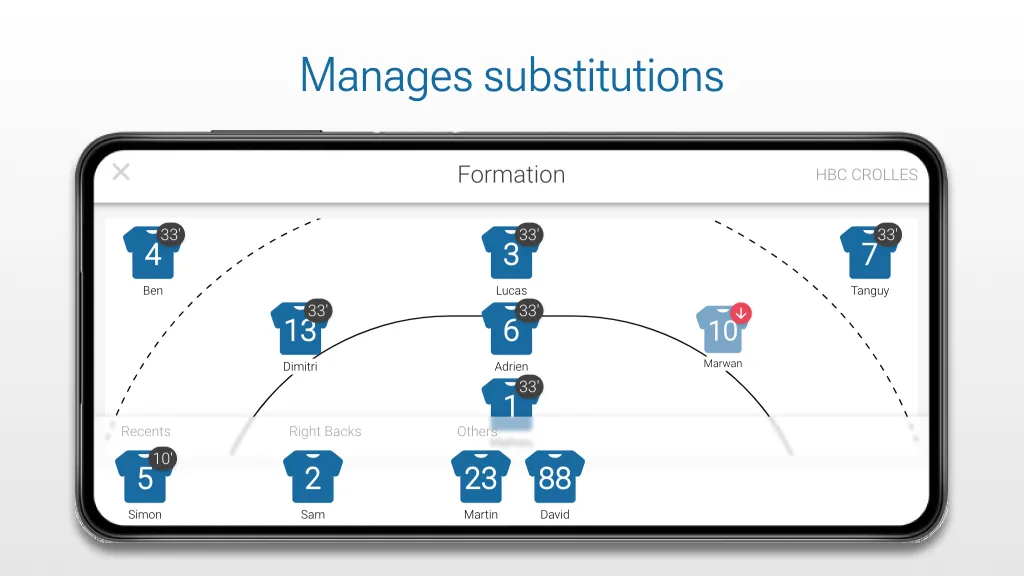 Handball Scoreboard | Indus Appstore | Screenshot