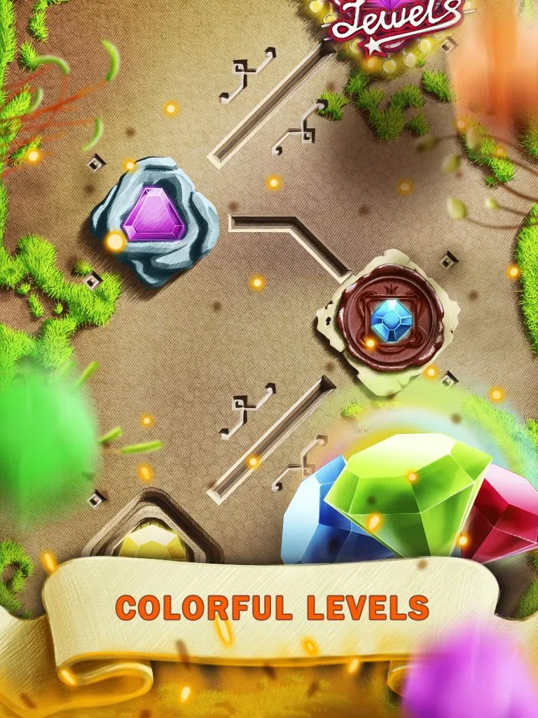 Doodle Jewels Match 3 | Indus Appstore | Screenshot