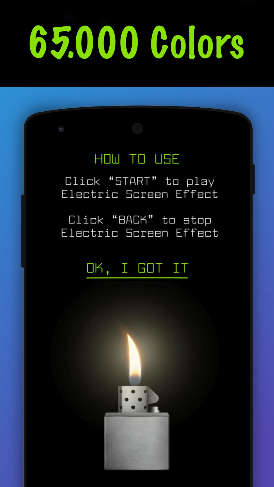 Volt electric screen prank app | Indus Appstore | Screenshot