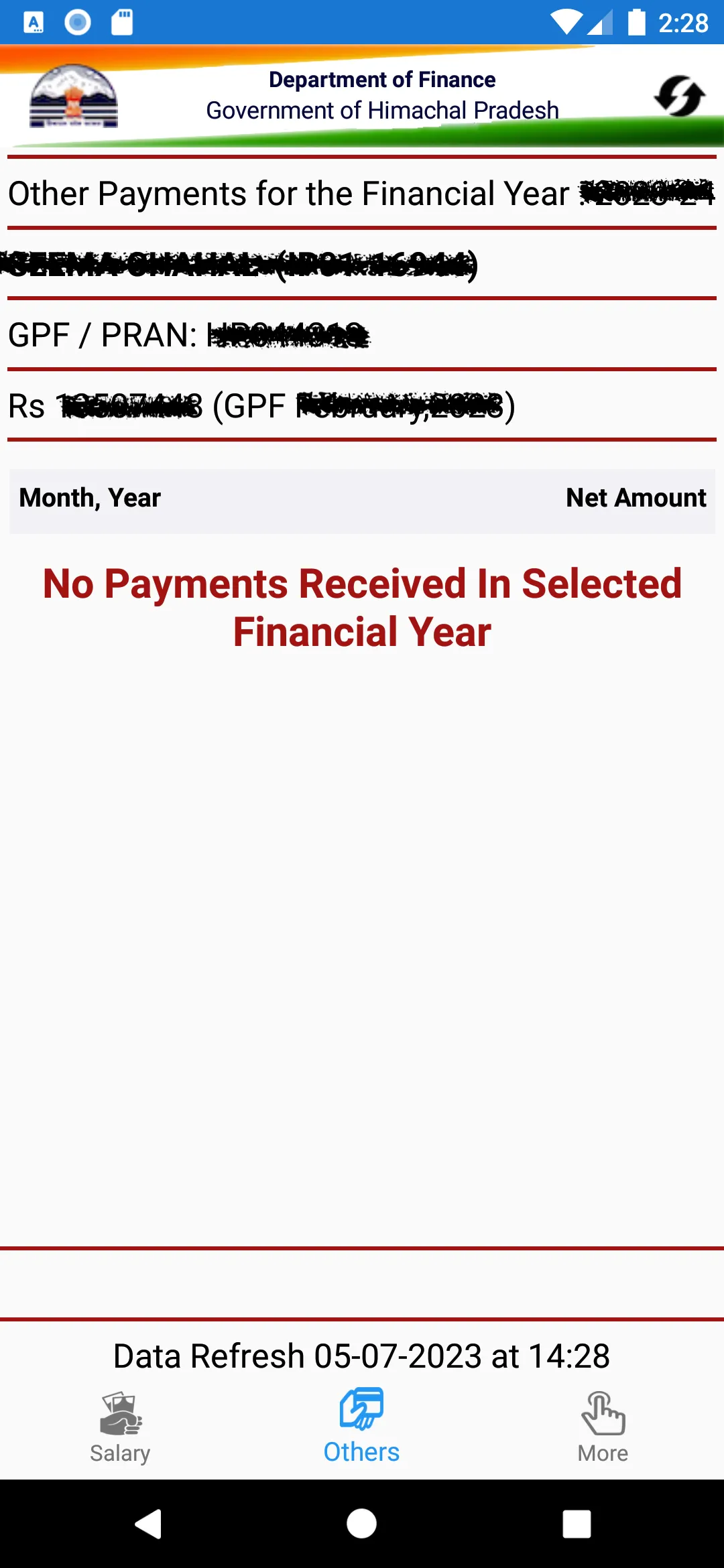 eSalary HP Govt Employees | Indus Appstore | Screenshot