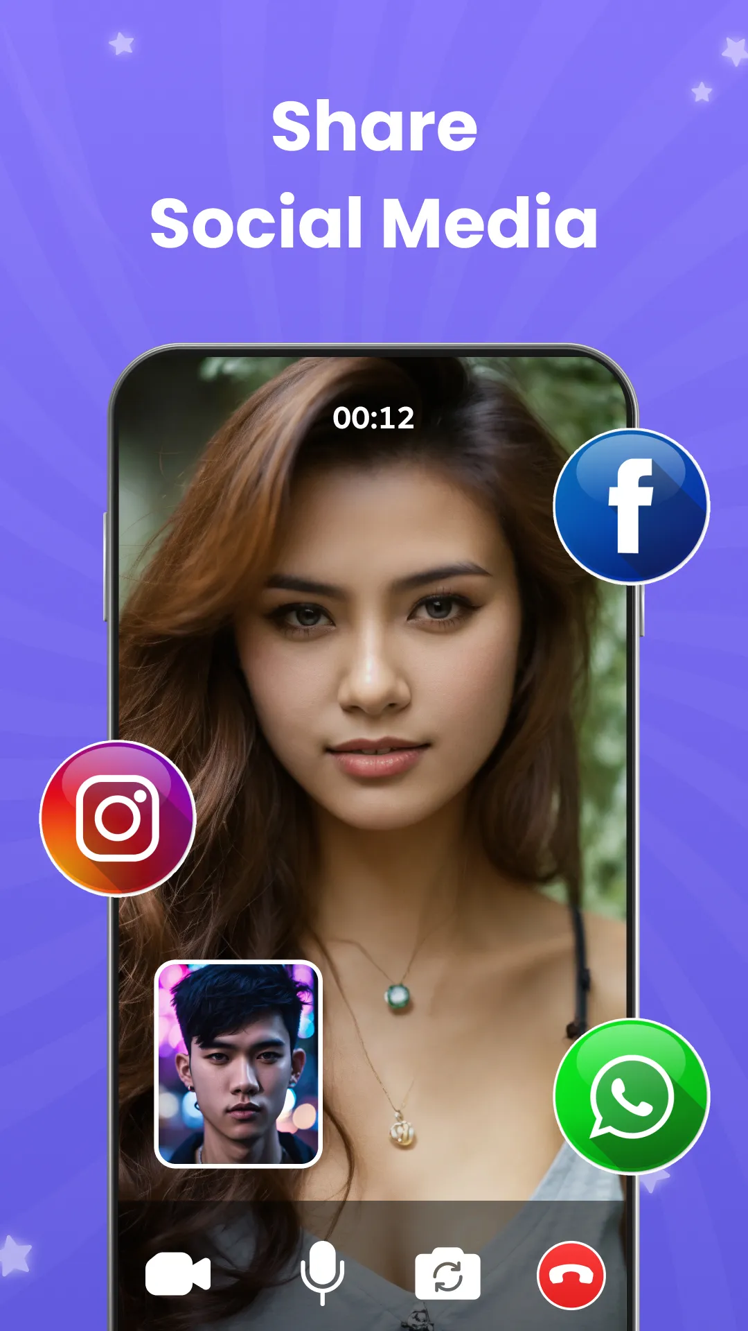 Idol Prank Video, Call & Chat | Indus Appstore | Screenshot
