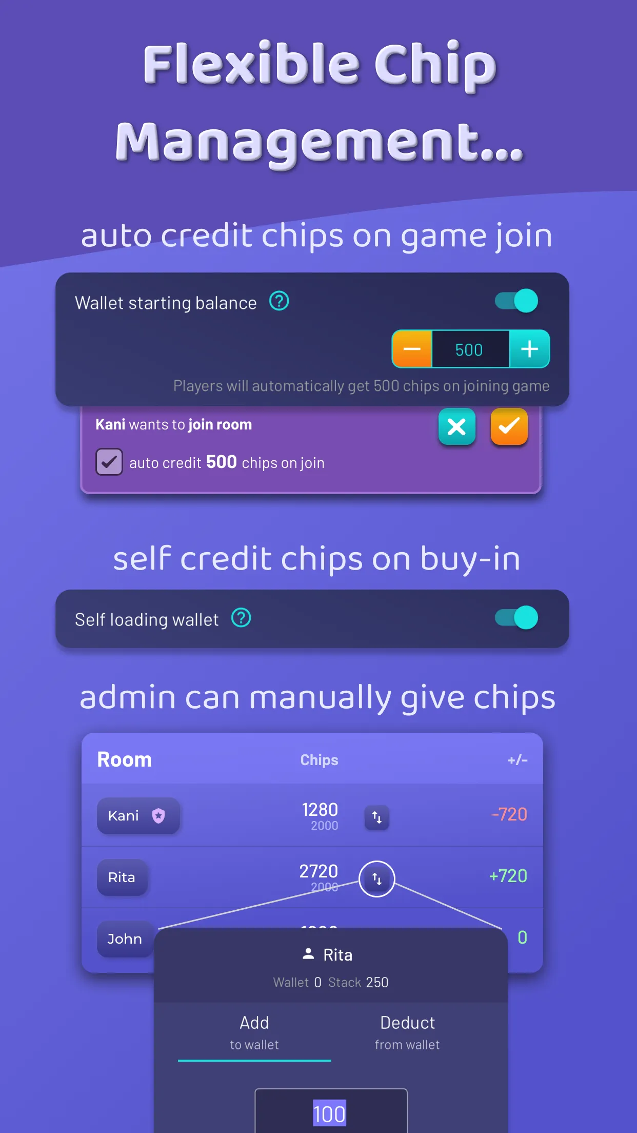Poker 4 Friends: Chips of Fury | Indus Appstore | Screenshot
