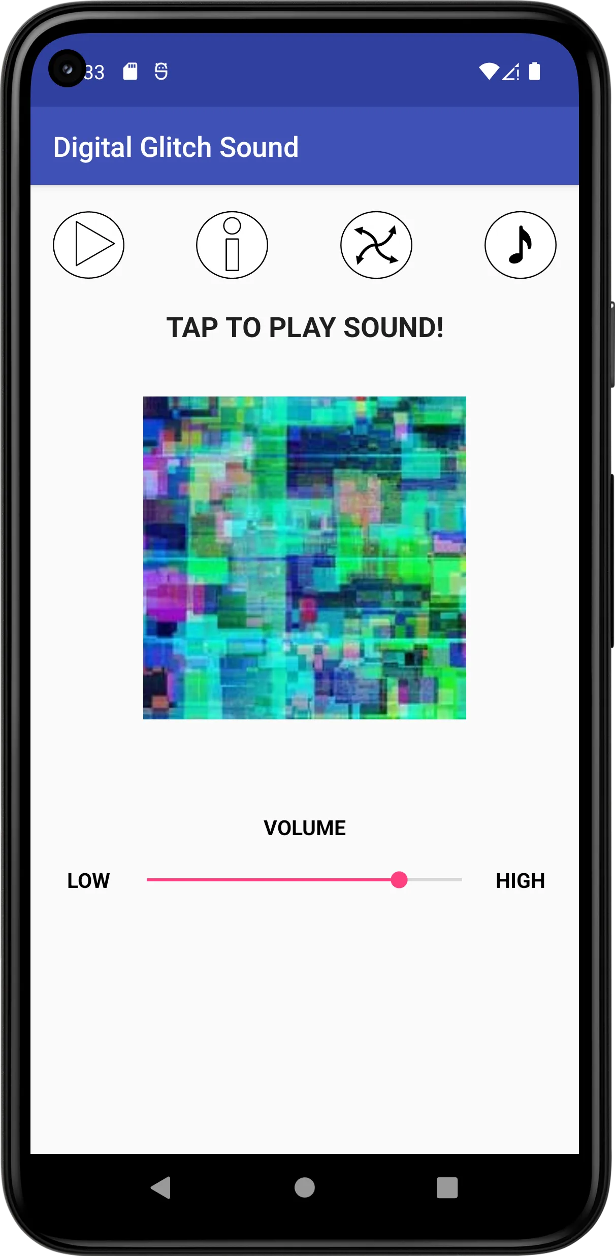 Digital Glitch Sound | Indus Appstore | Screenshot