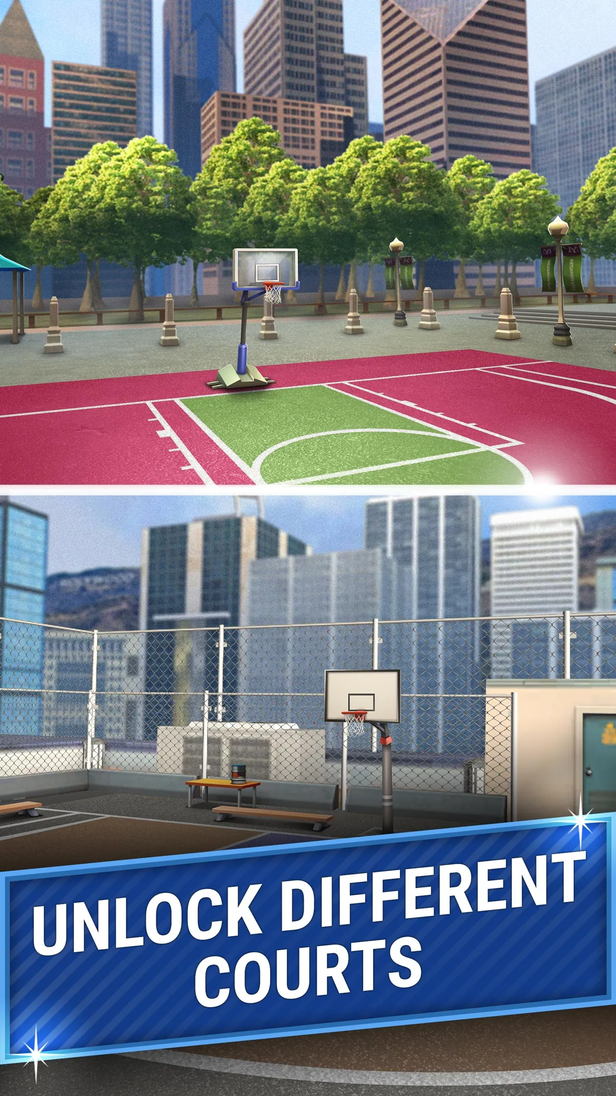 3pt Contest: Basketball Games | Indus Appstore | Screenshot