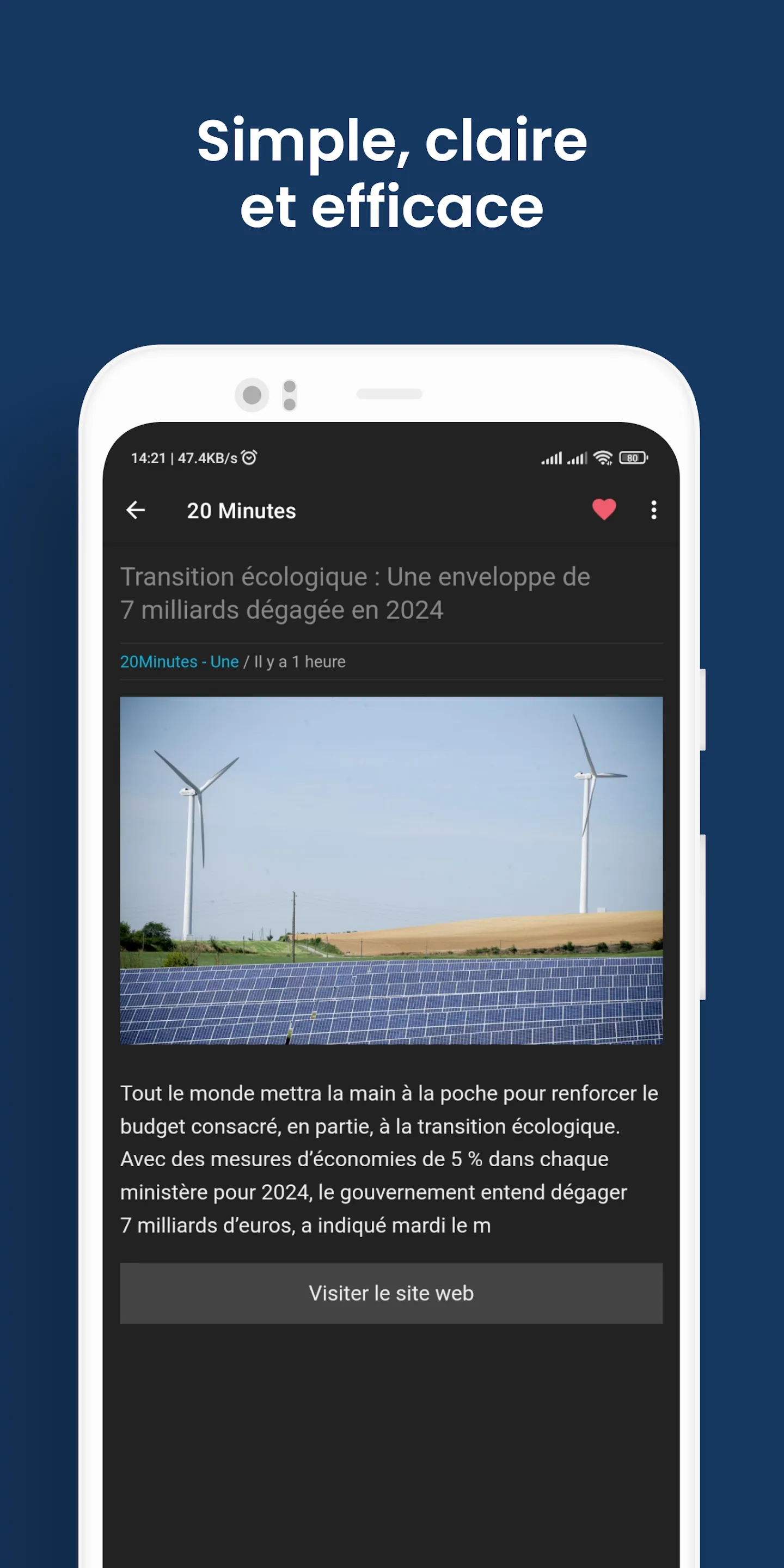 Alertes Info France : l'actu | Indus Appstore | Screenshot