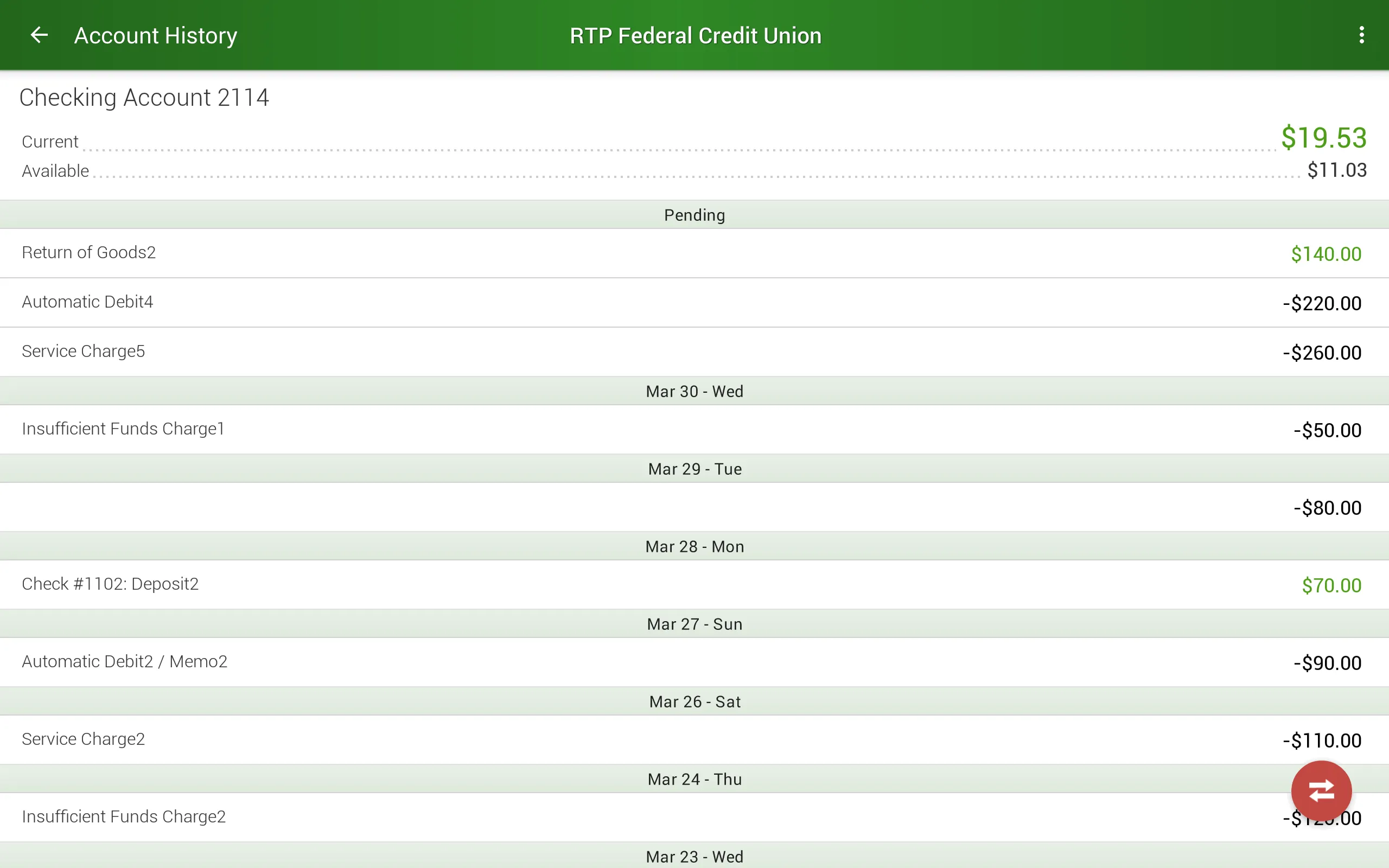 RTP Federal Credit Union | Indus Appstore | Screenshot