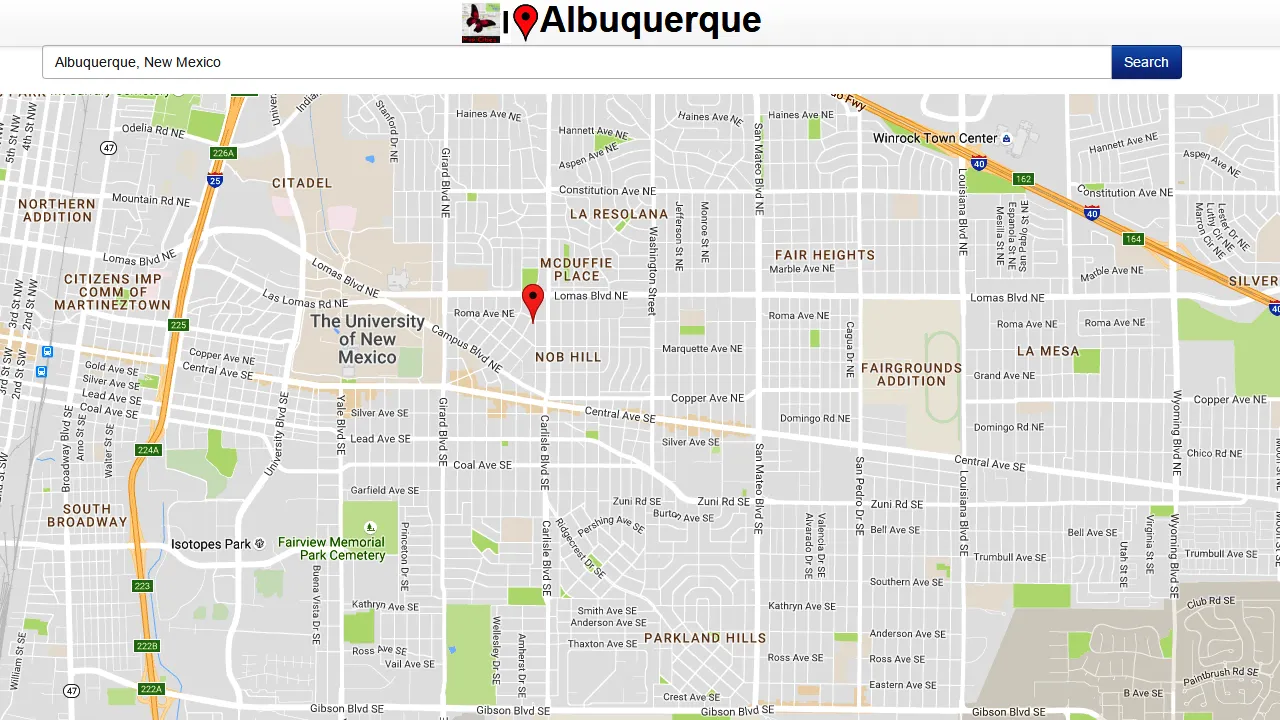 Albuquerque Map | Indus Appstore | Screenshot