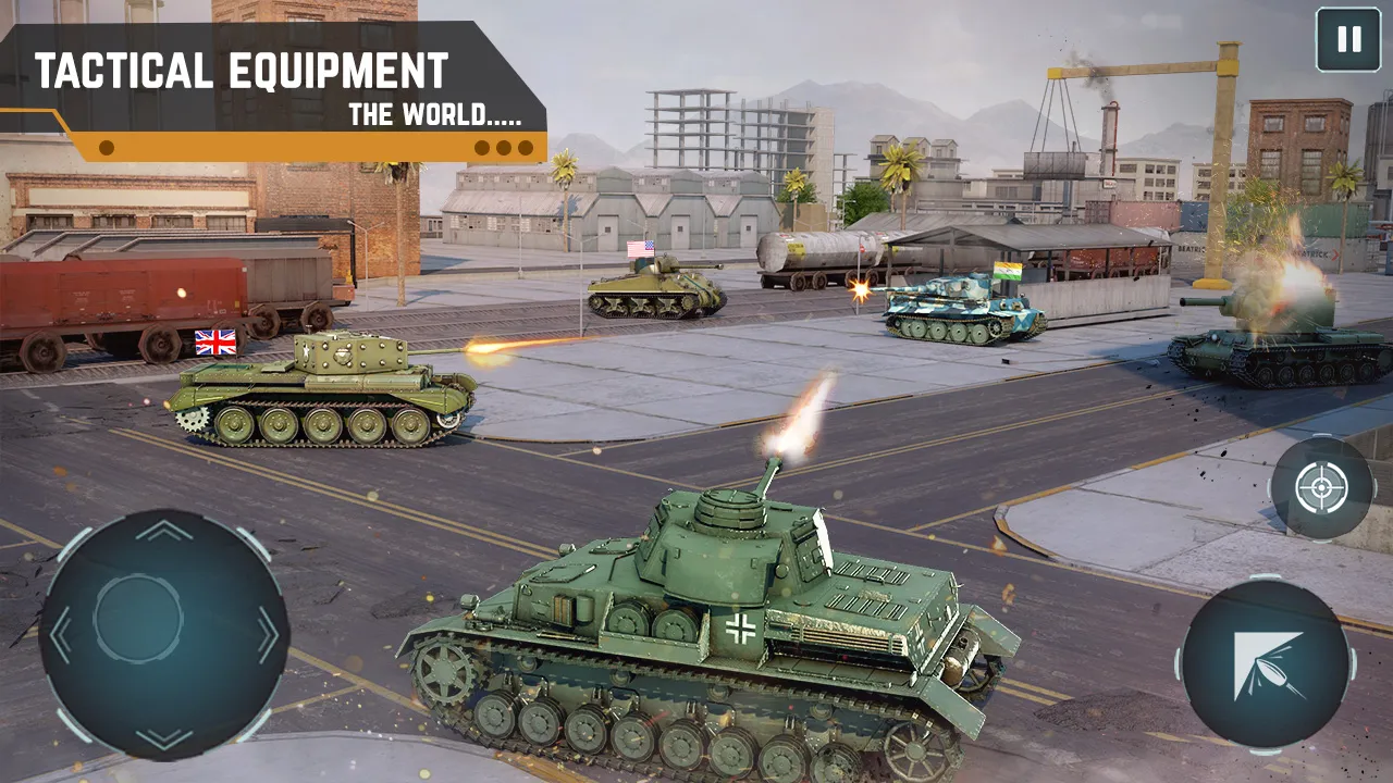 Real Tank Battle: War Games 3D | Indus Appstore | Screenshot