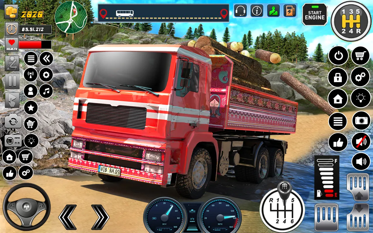 Indian Cargo Truck Games Sim | Indus Appstore | Screenshot