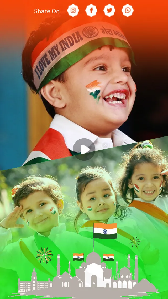 Republic Day Video Maker | Indus Appstore | Screenshot