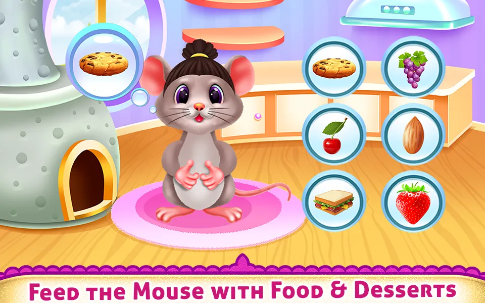 Cute Mouse Caring And Dressup | Indus Appstore | Screenshot