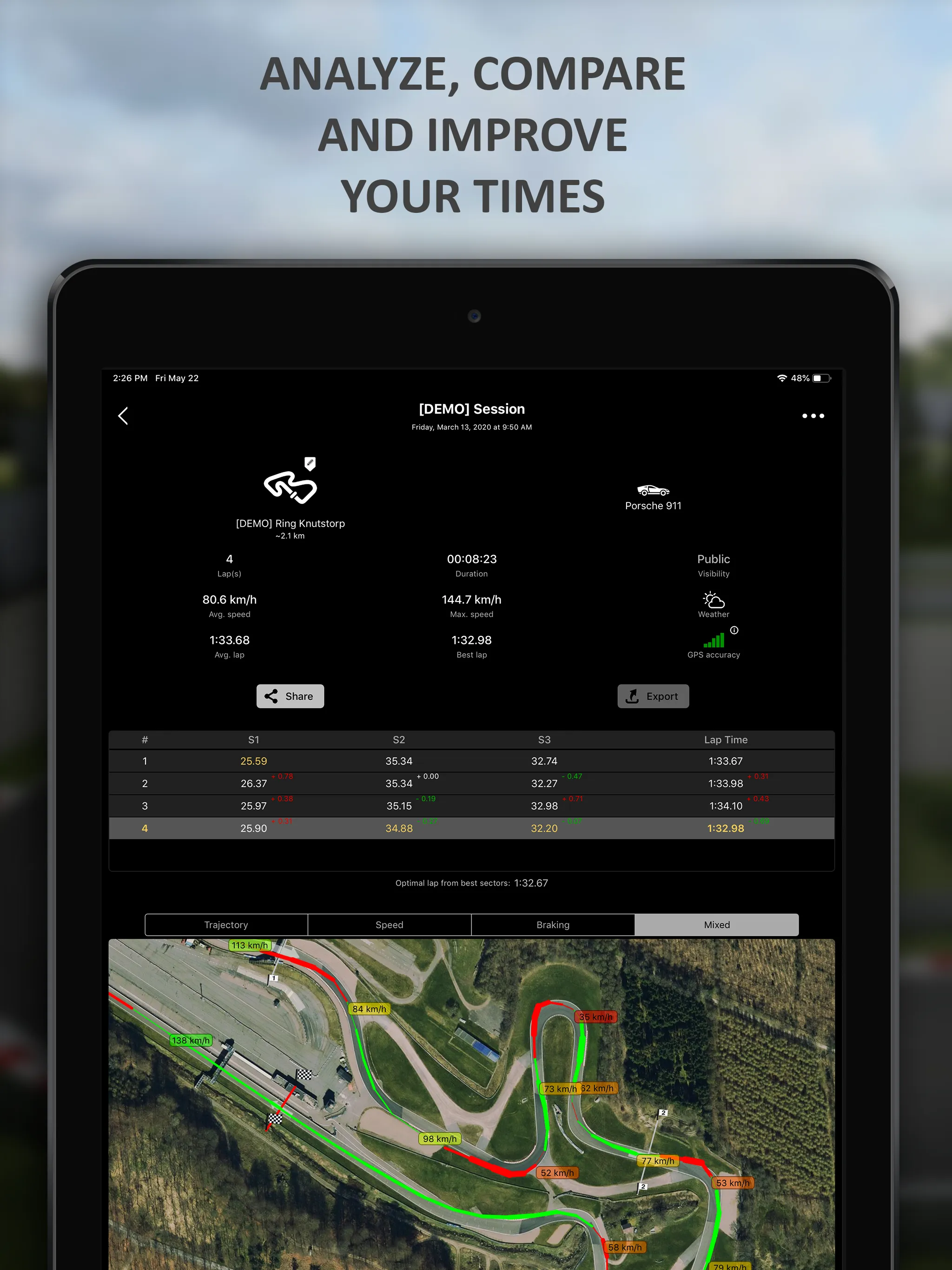 LapTrophy - Racing Lap Timer | Indus Appstore | Screenshot