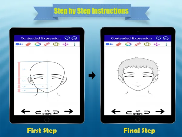 How to Draw Anime Faces | Indus Appstore | Screenshot